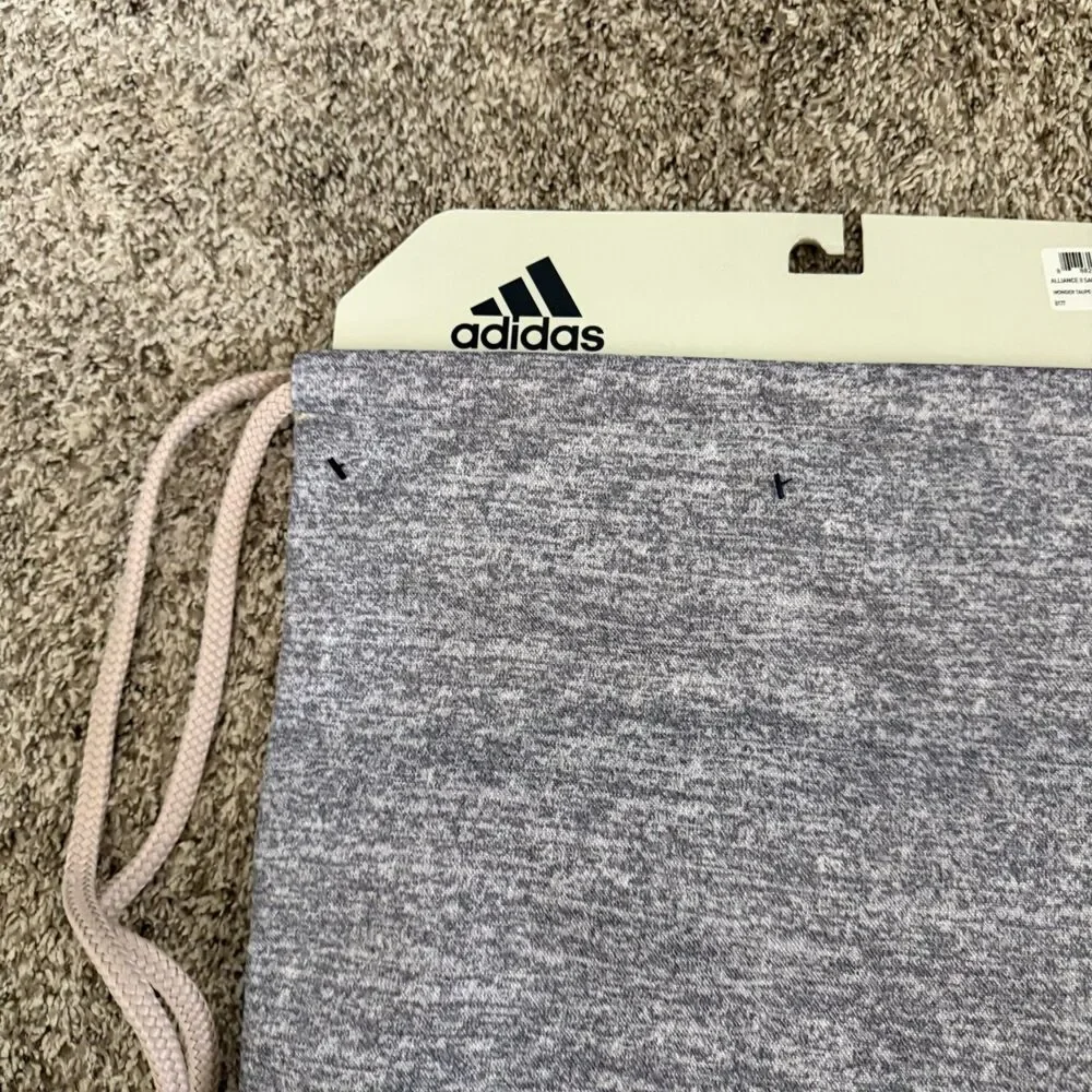 NWT! Adidas gym bag drawstring backpack rose pink training - Picture 7 of 7